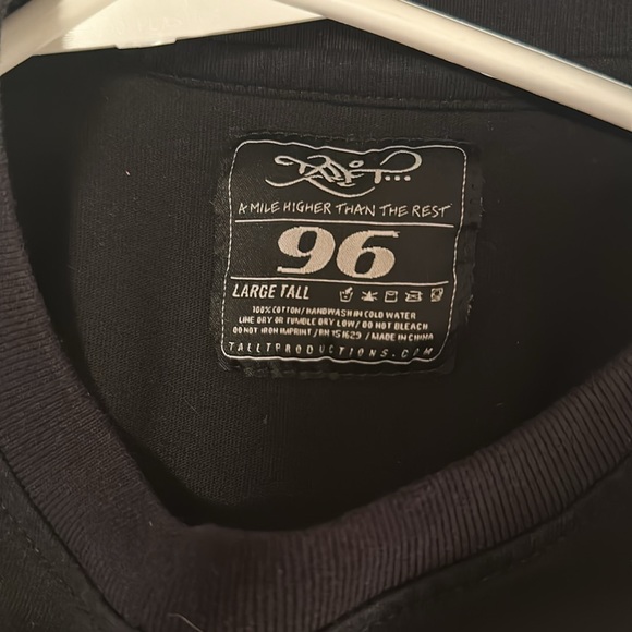 Men’s tall t T-shirt - Picture 2 of 2